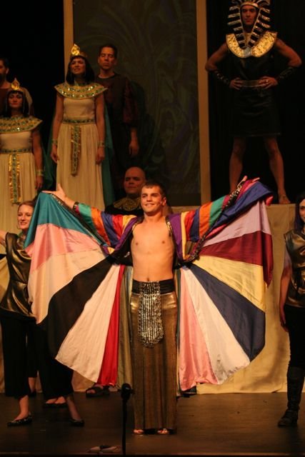 The beautiful coat in USP's Joseph and the Technicolor Dreamcoat in 2012!