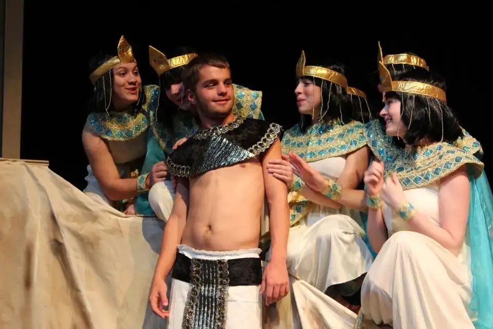 Joseph in USP's Joseph and the Technicolor Dreamcoat in 2012!