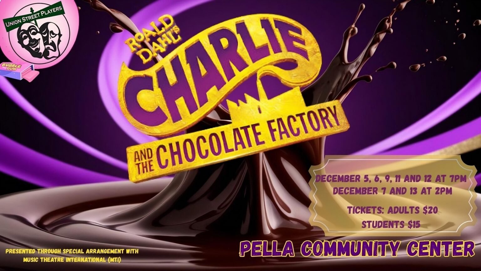 2025 Charlie and the Chocolate Factory Union Street Players